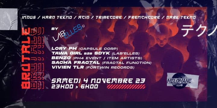 SAMEDI 04 NOVEMBRE @ Mélomane Club (Montpellier 34)